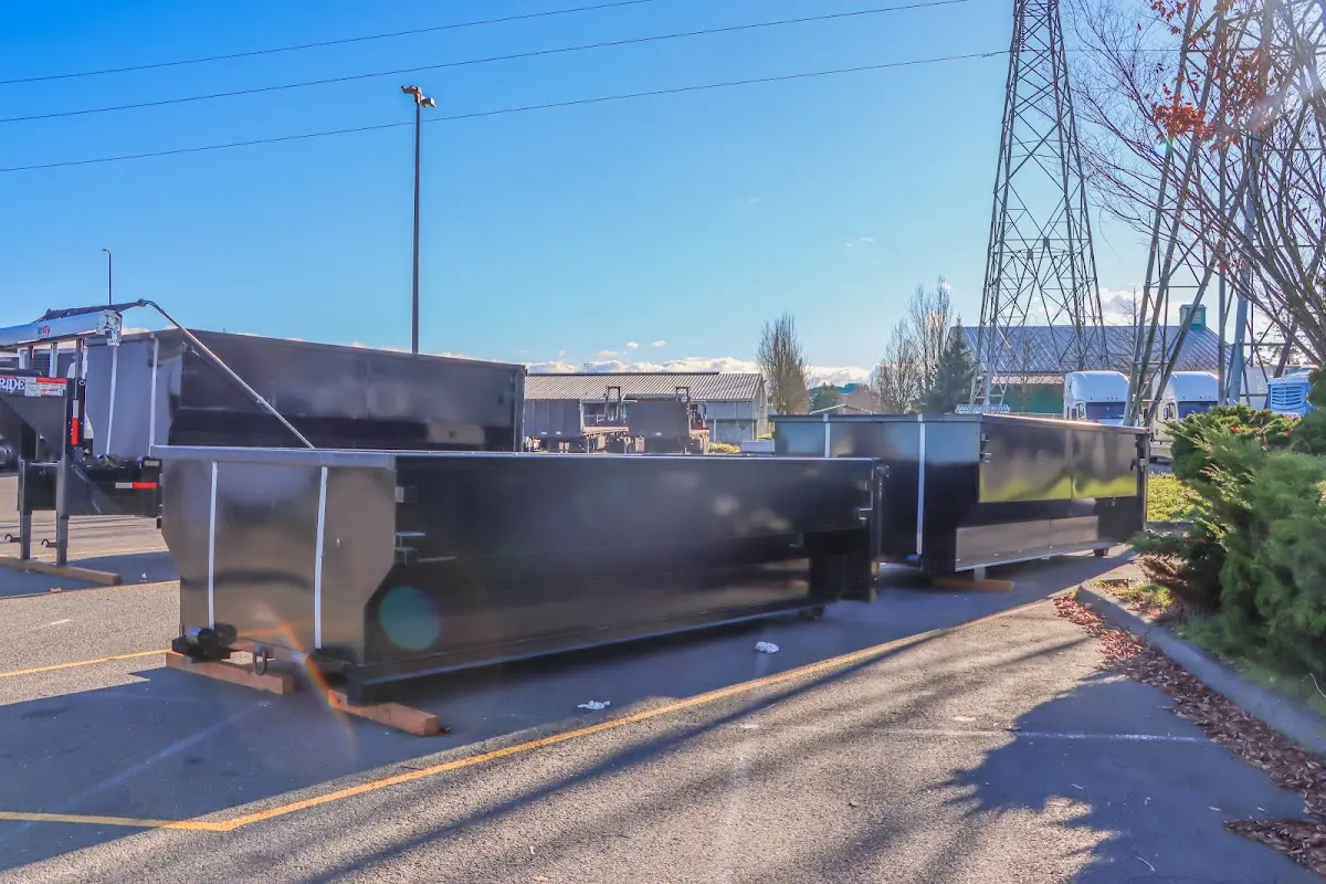 Professional dumpster rental and junk removal service in Midfield